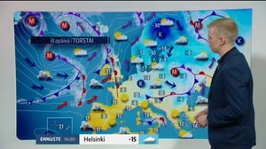 Sääennusteita: Sääennuste klo 9.00 (S): 21.01.2016 09.26