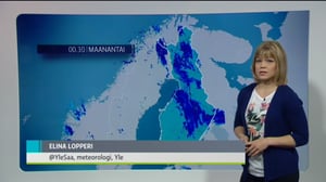 Sääennusteita: Sääennuste klo 6:30: 25.01.2016 06.46