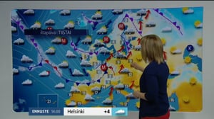 Sääennusteita: Sääennuste klo 9.00: 09.02.2016 09.00