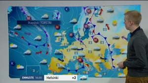 Sääennusteita: Sääennuste klo 9.00 (S): 11.02.2016 09.20