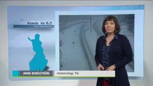 Sääennusteita: Sääennuste klo 18 (S): 21.02.2016 18.13