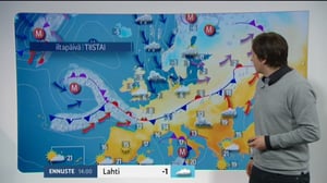 Sääennusteita: Sääennuste klo 9.00 (S): 23.02.2016 09.18