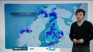 Sääennusteita: Sääennuste klo 9.00: 24.02.2016 09.00