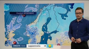 Sääennusteita: Sääennuste klo 9.00: 29.02.2016 09.00
