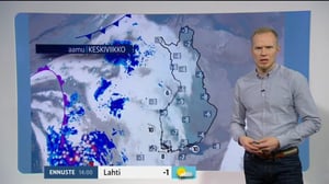 Sääennusteita: Sääennuste klo 9.00: 02.03.2016 09.00