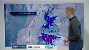 Sääennusteita: Sääennuste klo 9.00 (S): 07.03.2016 09.21