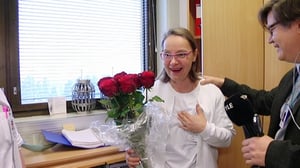 Hämeen uutiset: Naistenpäivän ruusut sai Kirsi Nieminen: 08.03.2016 11.53