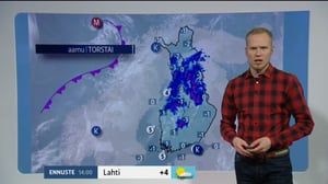 Sääennusteita: Sääennuste klo 9.00 (S): 10.03.2016 09.23