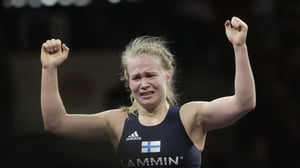 Yle Uutisluokka Triplet: Petra Olli paini kultaa (S): 10.03.2016 10.37