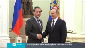 Yle Uutisluokka Triplet: Venäjä vetäytyy Syyriasta (S): 15.03.2016 09.05