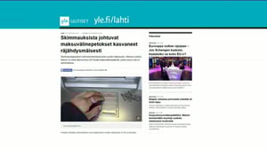 Yle Uutiset Häme: Yle Uutiset Häme 16-03-2016 klo 17-06: 16.03.2016 16.30