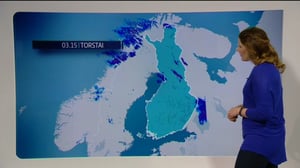 Sääennusteita: Sääennuste klo 6:30: 17.03.2016 06.55