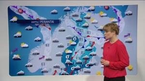 Sääennusteita: Sääennuste klo 18.00 (S): 24.03.2016 18.25