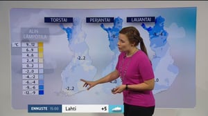 Sääennusteita: Sääennuste klo 09.00 (S): 30.03.2016 09.30