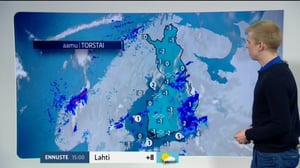 Sääennusteita: Sääennuste klo 9.00: 31.03.2016 09.20