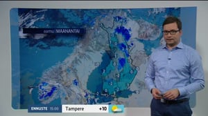 Sääennusteita: Sääennuste klo 9.00: 11.04.2016 09.22