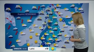 Sääennusteita: Sääennuste klo 9.00: 04.05.2016 09.26