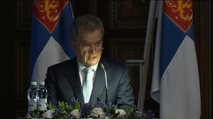 Yle Uutisluokka Triplet: Presidentti Niinistö: Suomen turvallisuudesta kiivainta keskustelua käy kaksi ääripäätä (S): 08.11.2016 10.53