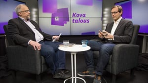 Kova talous: Pääomasijoittaja Timo Ahopelto kaipaa lisää rahoitusta aloitteleville yrityksille. (S): 07.11.2016 06.30