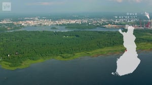 Meidän maamme - Vårt land: Ilmakuvat Oulusta vievät tehdasmaisemista hiekkarannoille: 08.01.2017 22.00