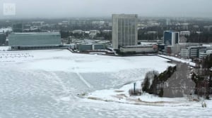 Meidän maamme - Vårt land: Espoon Keilaniemen futuristinen maisema ilmakuvissa: 08.01.2017 22.00