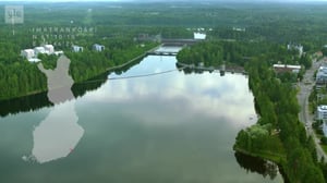 Meidän maamme - Vårt land: Luonnonvoimat valloillaan! Katso ilmasta, kun Imatrankoski avataan ja vesi syöksyy tyhjään kanjoniin: 08.01.2017 22.00