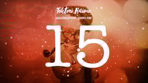 Tohtori Raimon joulukalenteri: Valtakunnan joulukalenterin 15. luukku: 15.12.2016 00.33