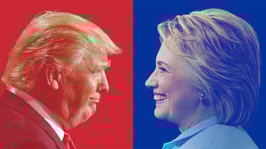 Clinton ja Trump 1. vaaliväittelyssä: 27.09.2016 04.00