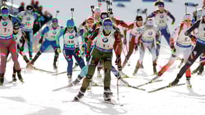 Ampumahiihdon MC: Naisten viesti: 11.12.2016 15.25