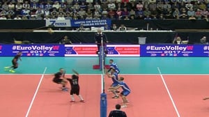 Lentopalloa: EM-karsinta FIN - POR: 24.09.2016 18.20