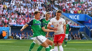 Jalkapallon EURO 2016: POL - NIR: 12.06.2016 18.30