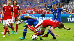 Jalkapallon EURO 2016: ISL - AUT: 22.06.2016 18.54