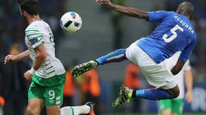 Jalkapallon EURO 2016: ITA - IRL: 22.06.2016 21.50