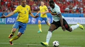 Jalkapallon EURO 2016: SWE - BEL: 22.06.2016 21.30