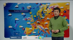 Sääennusteita: Sääennuste klo 9.00: 11.05.2016 09.22