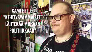 Yle Uutisluokka: Kehitysvammainen Sami Helle tähtää 2017 kuntavaaleihin (S): 10.06.2016 11.47