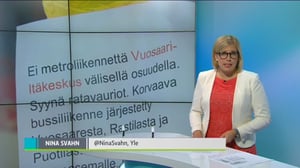 Yle Uutiset Uusimaa: Yle Uutiset Uusimaa 27-07-2016 klo 18-13: 27.07.2016 18.26