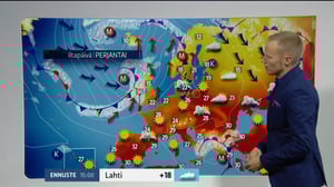 Sääennusteita: Sääennuste klo 8.30 (S): 09.09.2016 08.46