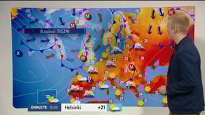 Sääennusteita: Sääennuste klo 9.00: 28.06.2016 09.24