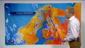 Sääennusteita: Sääennuste klo 7.00 (S): 29.06.2016 07.40