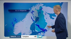 Sääennusteita: Sääennuste klo 9.00: 08.07.2016 09.41