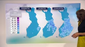 Sääennusteita: Sääennuste klo 18 (S): 21.07.2016 18.54