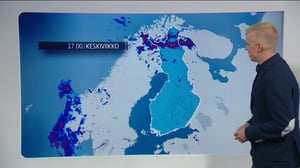 Sääennusteita: Sääennuste klo 18 (S): 27.07.2016 18.39