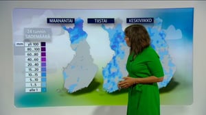 Sääennusteita: Sääennuste klo 18 (S): 31.07.2016 19.04