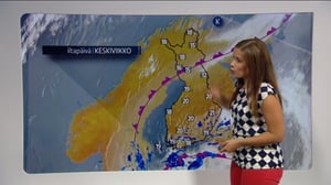 Sääennusteita: Sääennuste klo 18 (S): 17.08.2016 18.36