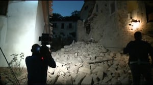 Yle Uutisluokka Triplet: Voimakas maanjäristys teki tuhoja Italiassa (S): 24.08.2016 11.27