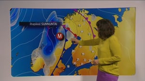 Sääennusteita: Sääennuste klo 18 (S): 11.09.2016 18.18