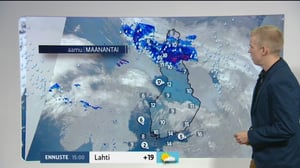 Sääennusteita: Sääennuste klo 9.00: 12.09.2016 09.00