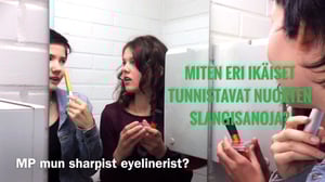 Yle Uutisluokka: Nuorten slangi (S): 10.10.2016 14.56