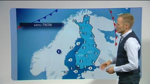 Sääennusteita: Sääennuste klo 6.30 (S): 11.10.2016 06.30